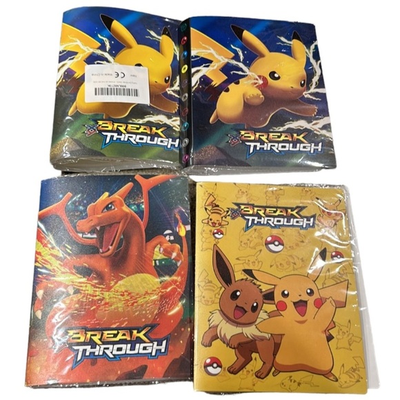 4 Pokémon Mini Albums 30 Pages Trading Card Collectors Albums - Picture 1 of 9